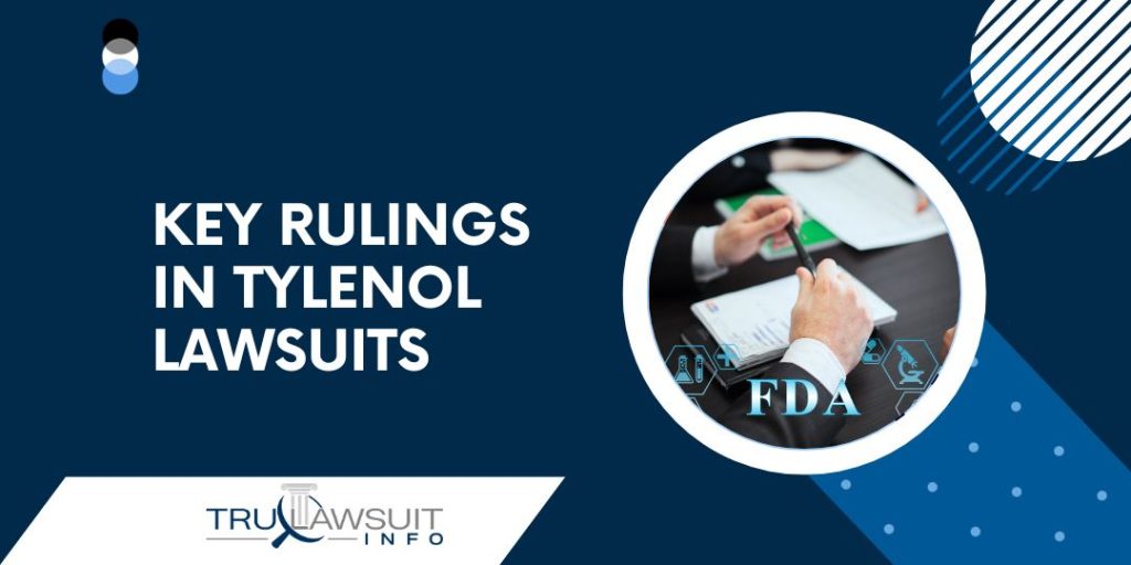Key rulings in Tylenol lawsuits