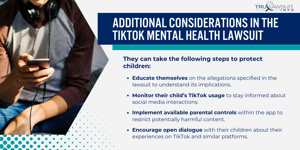 Additional Considerations in the TikTok Mental Health Lawsuit