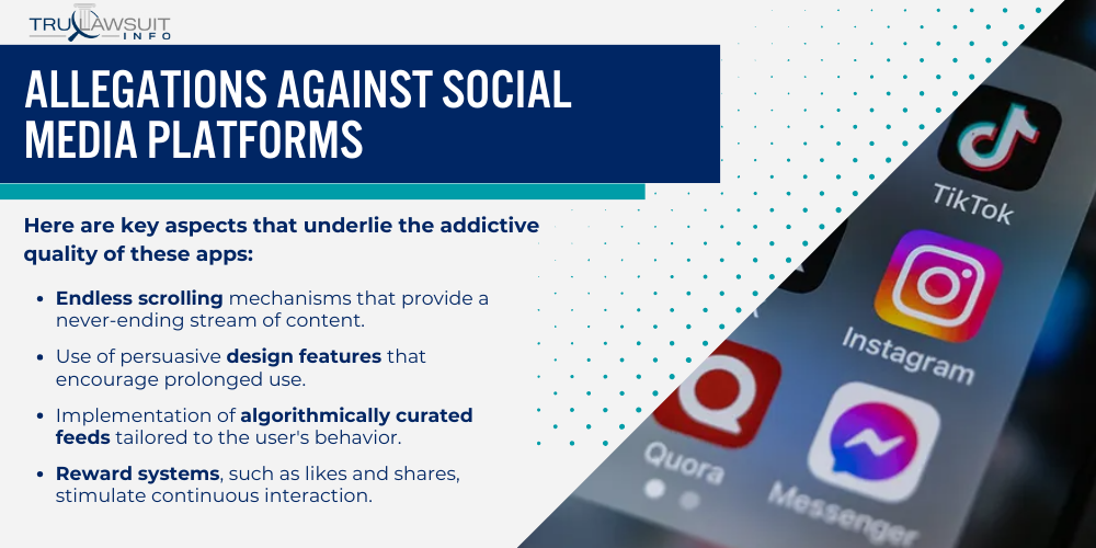 Allegations Against Social Media Platforms