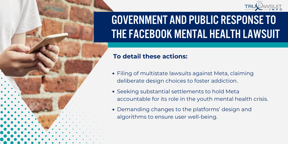 Government and Public Response to the Facebook Mental Health Lawsuit
