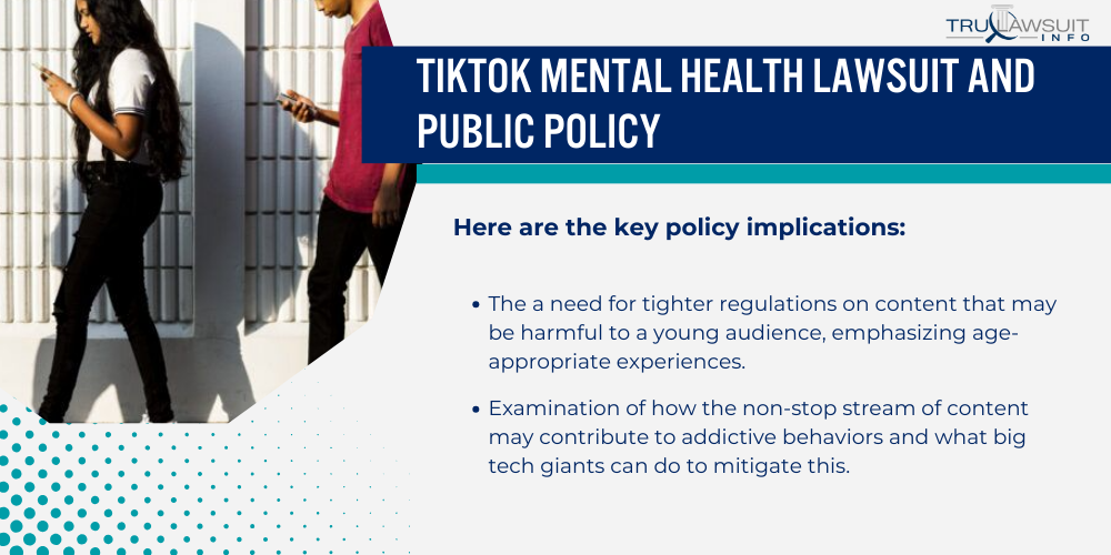 TikTok Mental Health Lawsuit and Public Policy
