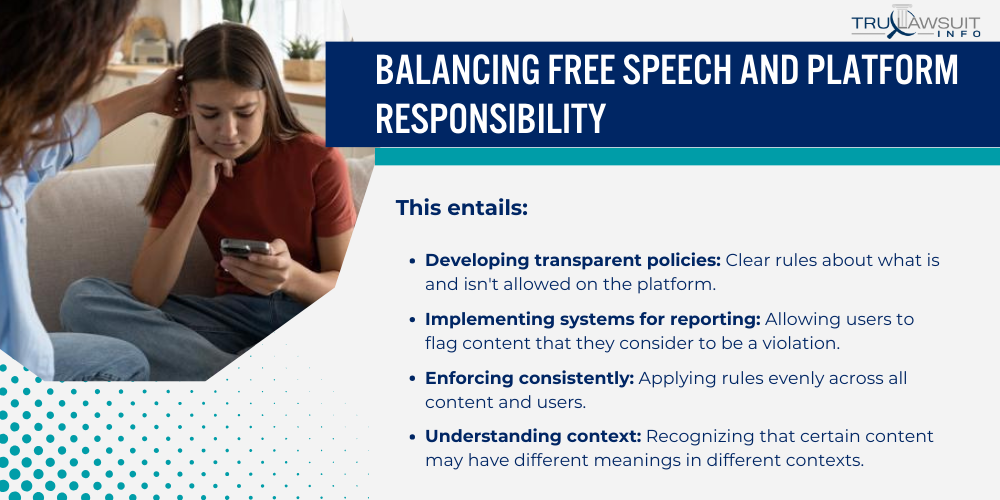 Balancing Free Speech and Platform Responsibility