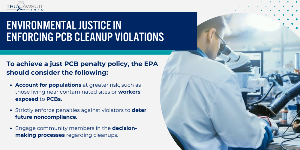 Environmental Justice in Enforcing PCB Cleanup Violations