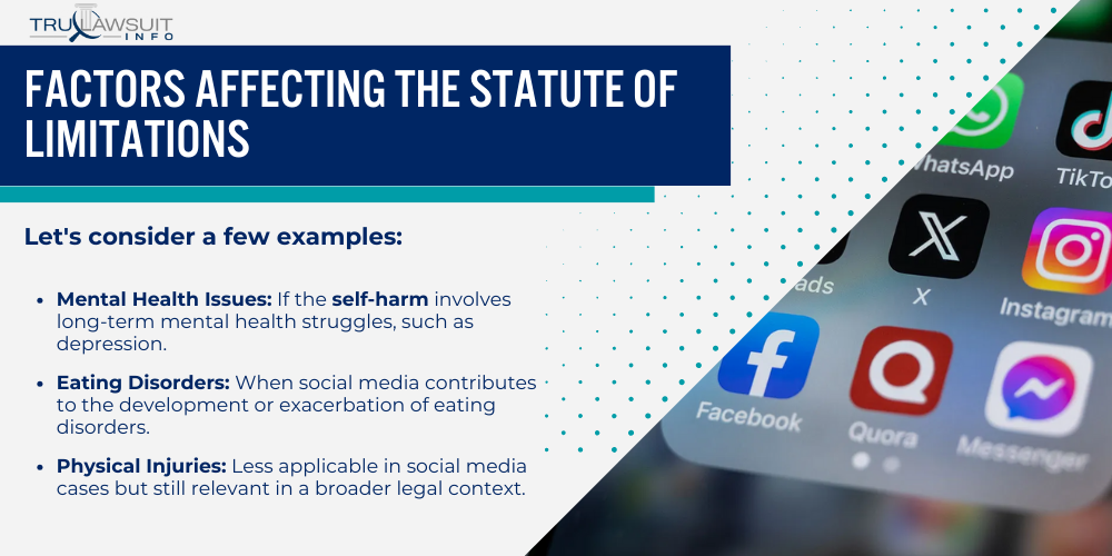 Factors Affecting the Statute of Limitations