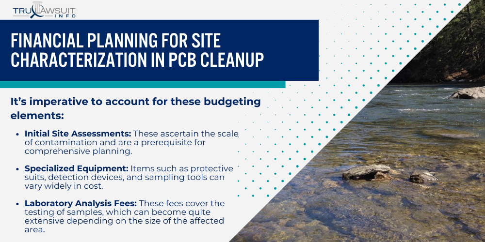 Financial Planning for Site Characterization in PCB Cleanup
