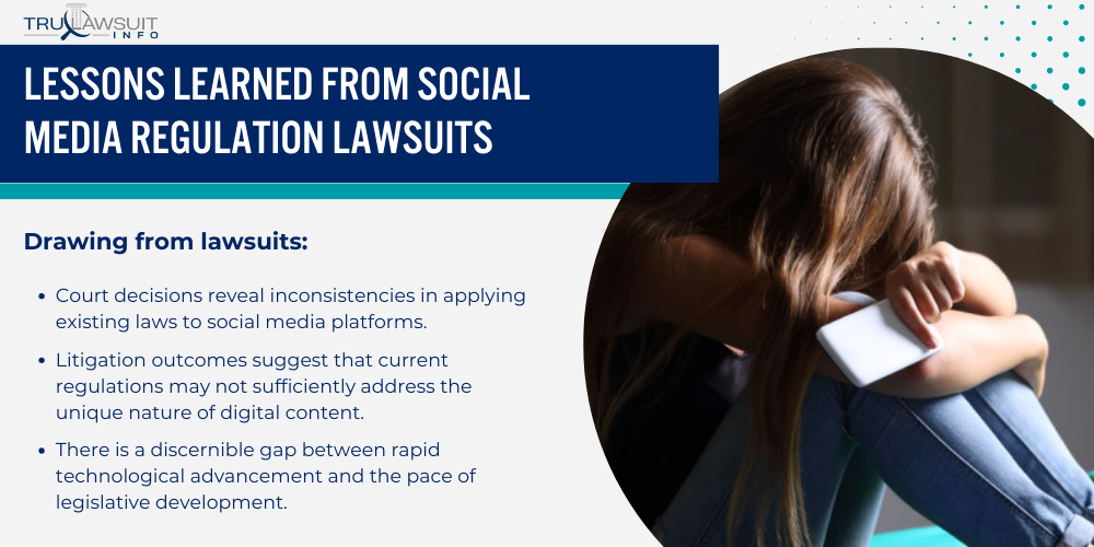 Lessons Learned from Social Media Regulation Lawsuits