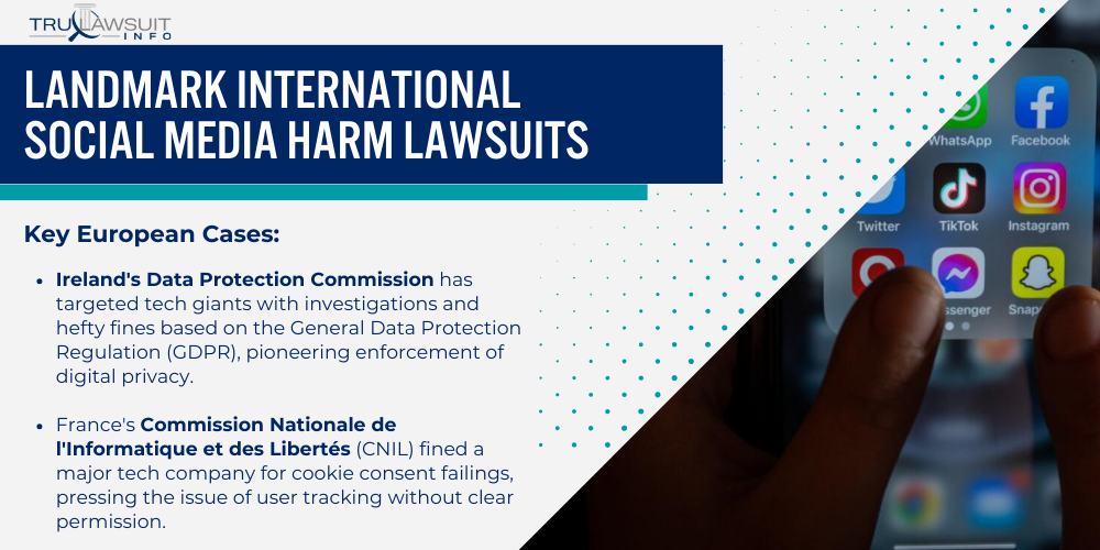 Landmark International Social Media Harm Lawsuits