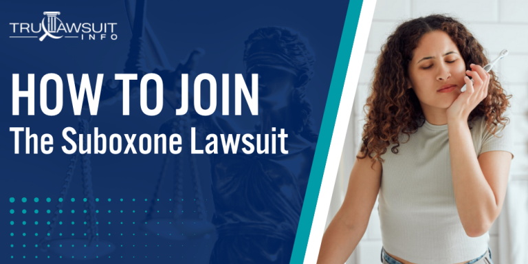 How to Join the Suboxone Lawsuit