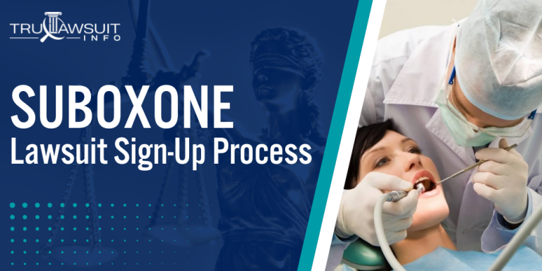 Suboxone Lawsuit Sign-Up Process
