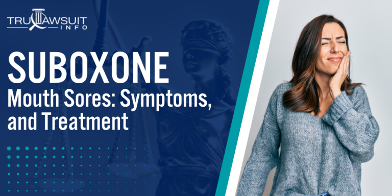 Suboxone Mouth Sores Symptoms and Treatment