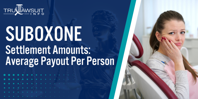 Suboxone Settlement Amounts Average Payout Per Person